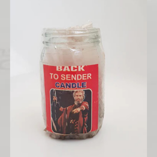 Back To Sender Candle