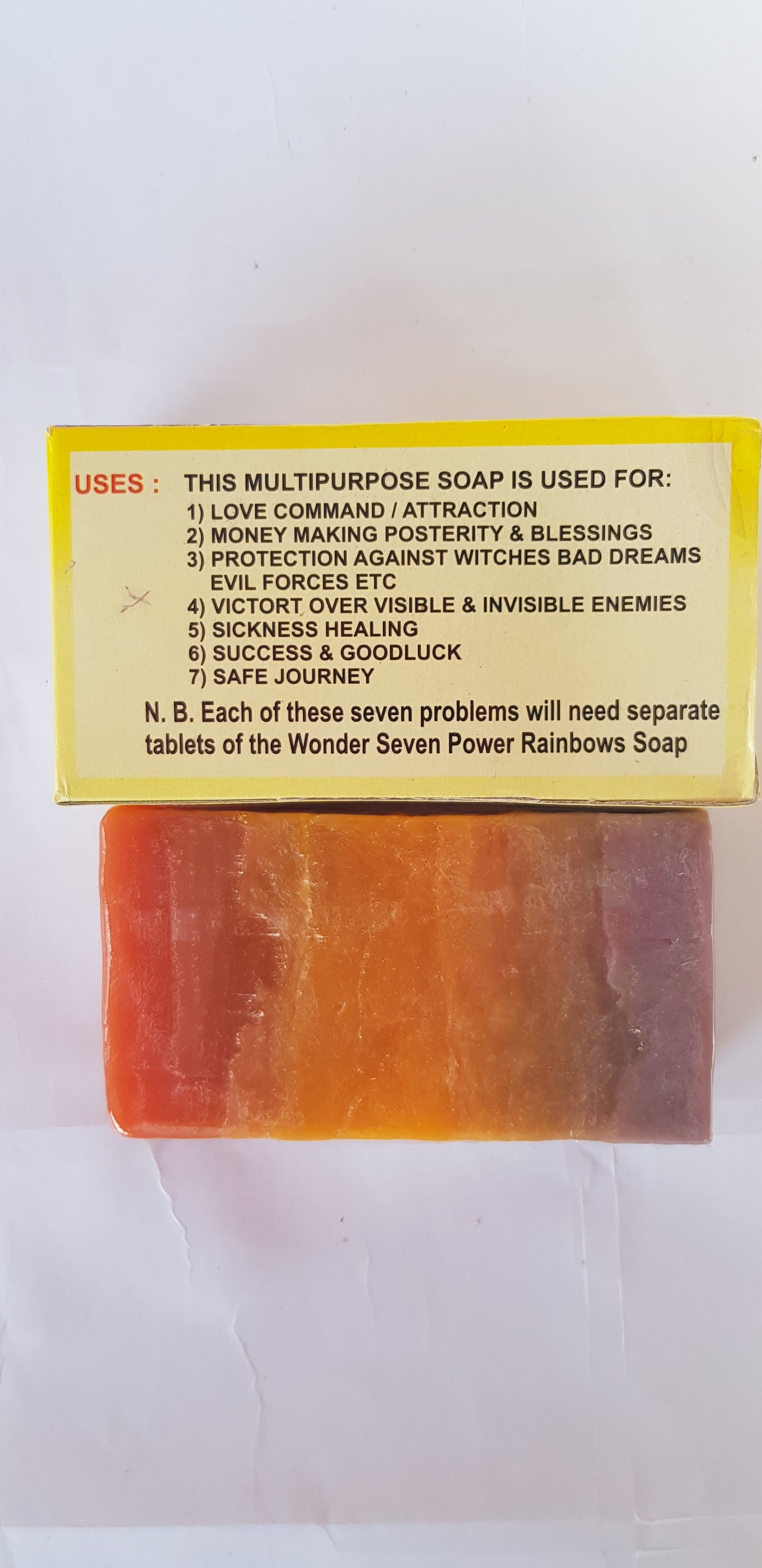 Seven Powers Spiritual Soap