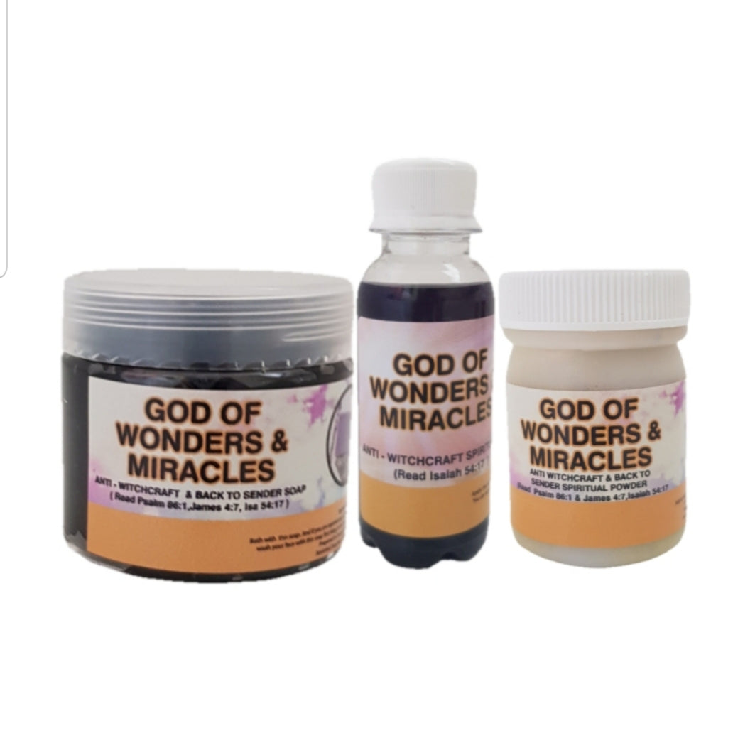 Anti- witchcraft & Back To Sender Spiritual Products