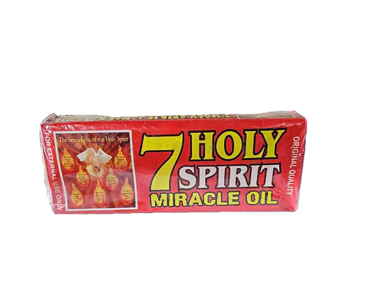 7 Holy Spirit Miracle Oil