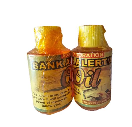 Bank Alert Spiritual Oil