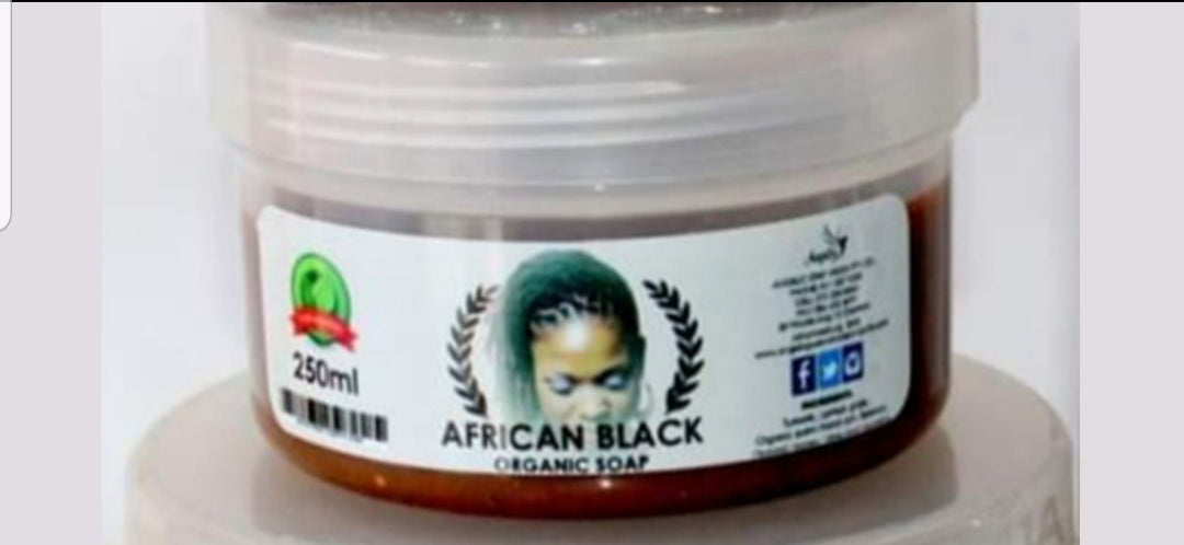 African Black Herbal Soap